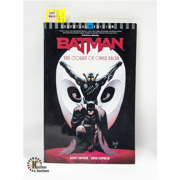 BATMAN THE COURT OF OWLS SAGA GRAPHIC NOVEL
