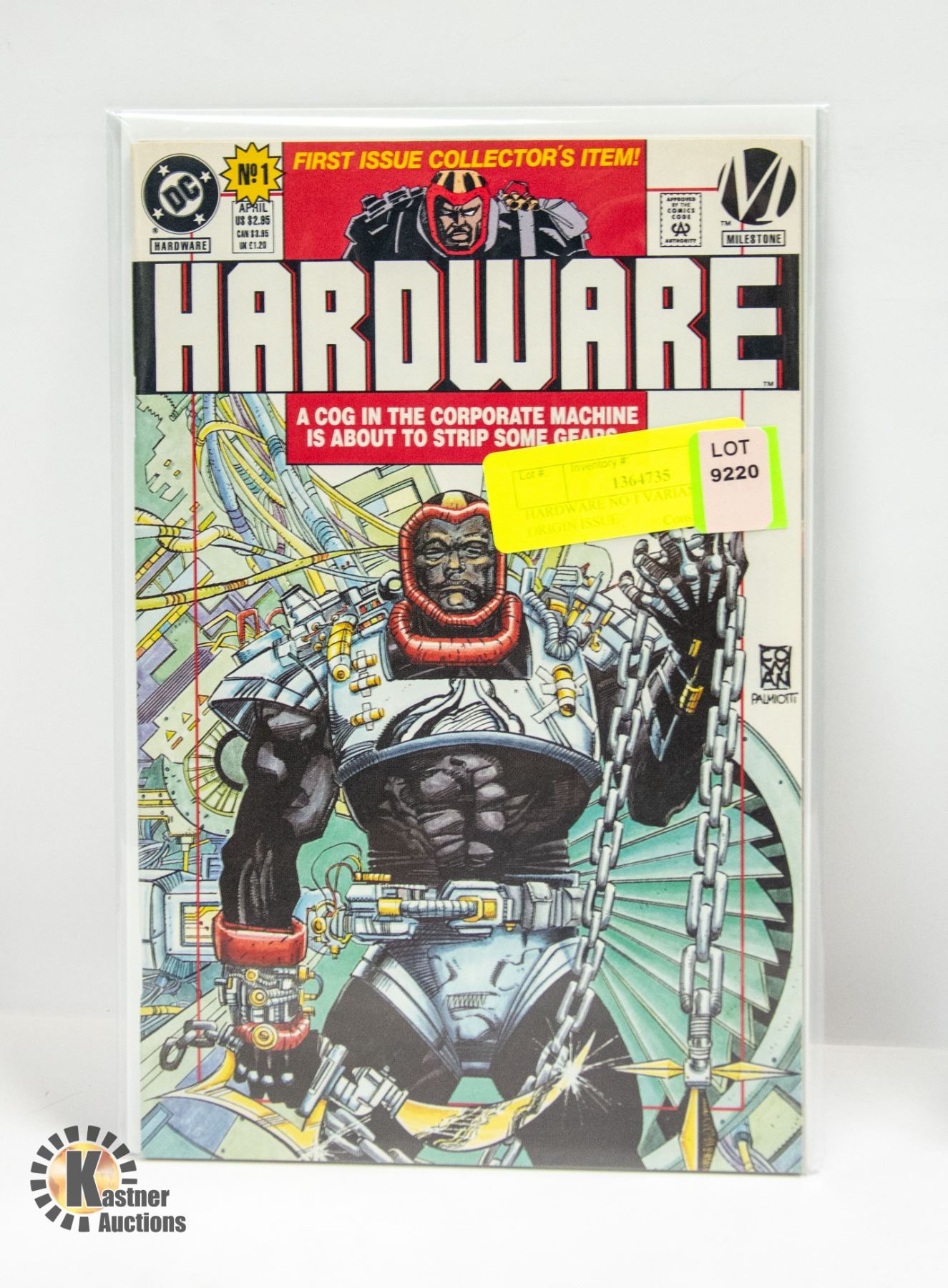 HARDWARE NO 1 VARIANT COVER ORIGIN ISSUE