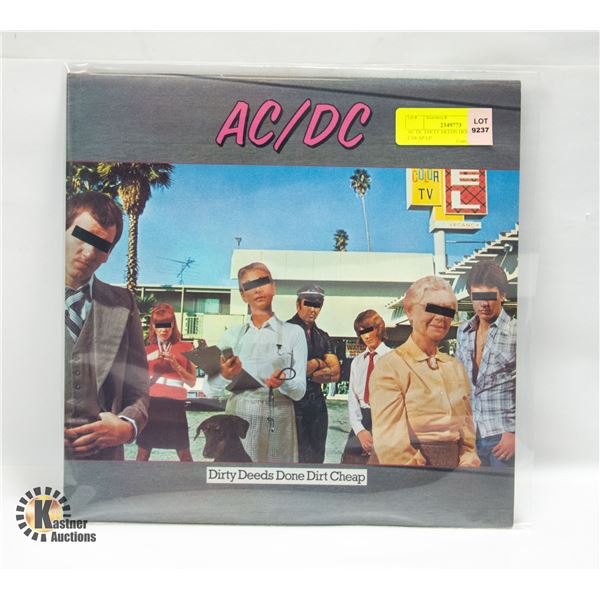 AC DC DIRTY DEEDS DONE DIRT CHEAP LP