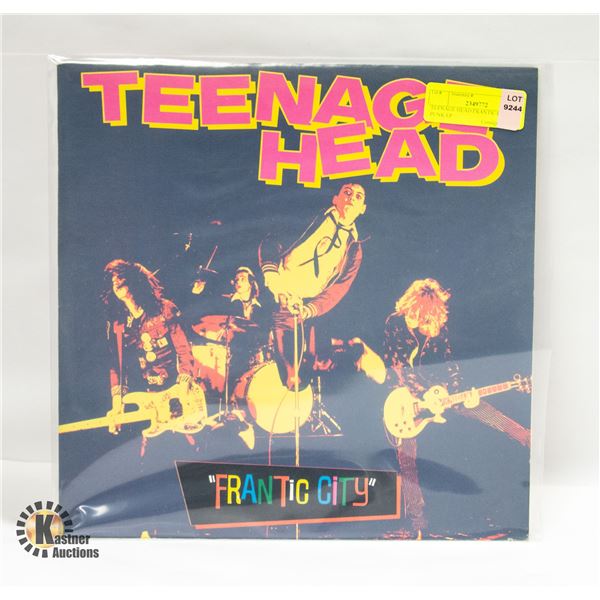 TEENAGE HEAD FRANTIC CITY PUNK LP