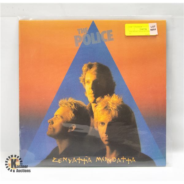 THE POLICE ZENYATTA MONDATTA LP