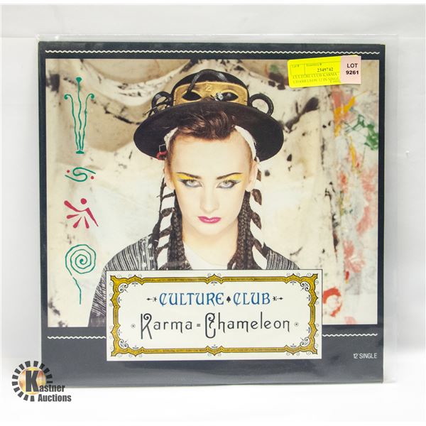 CULTURE CLUB KARMA CHAMELEON 12 IN SINGLE