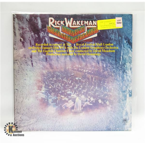 RICK WAKEMAN JOURNEY TO CENTRE OF THE EARTH LP