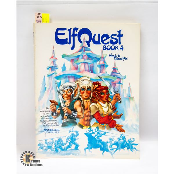 1984 ELFQUEST BOOK 4 GRAPHIC NOVEL