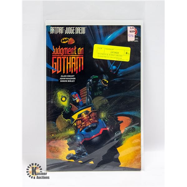 BATMAN & JUDGE DREDD JUDGEMENT ON GOTHAM