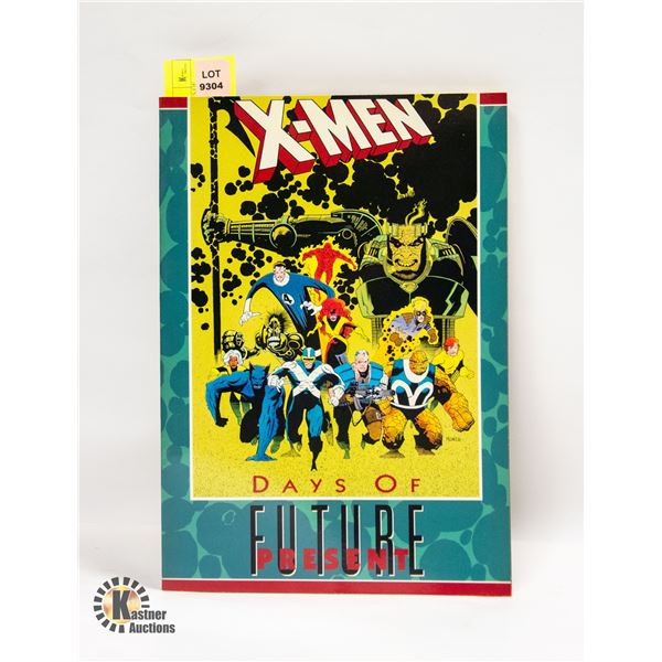 1991 MARVEL XMEN DAYS OF FUTURE PRESENT NOVEL