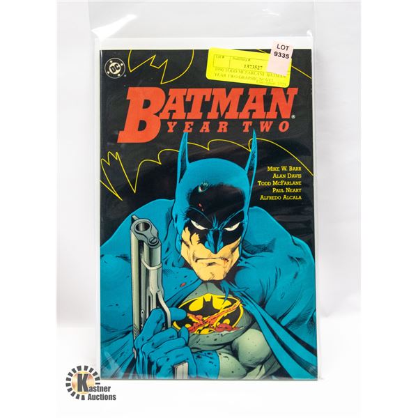 1990 TODD MCFARLANE BATMAN YEAR TWO GRAPHIC NOVEL