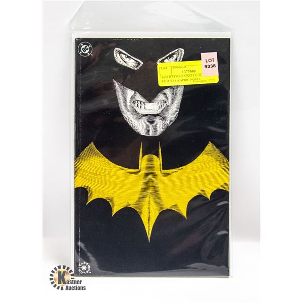1991 BATMAN MASTER OF THE FUTURE GRAPHIC NOVEL