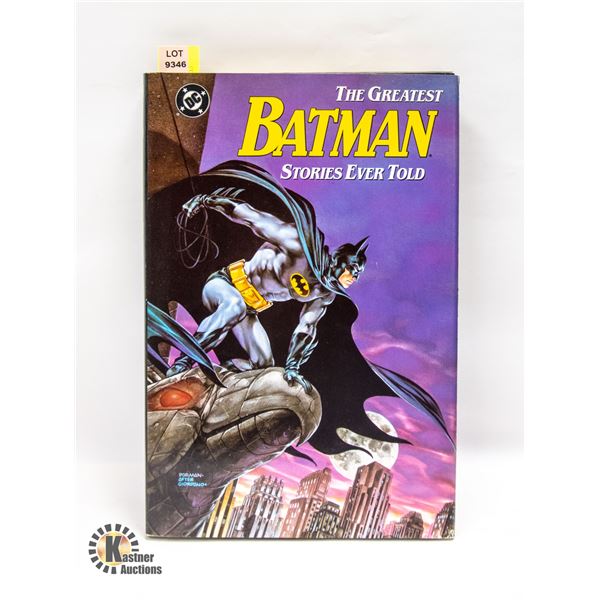 1988 GREATEST BATMAN STORIES EVER TOLD BOOK