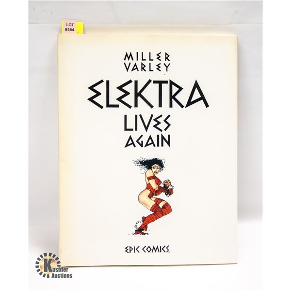 2990 EPIC COMICS ELECTRA LIVES AGAIN HARDCOVER
