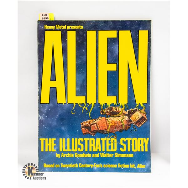 1979 ALIEN THE ILLUSTRATED STORY GRAPHIC NOVEL