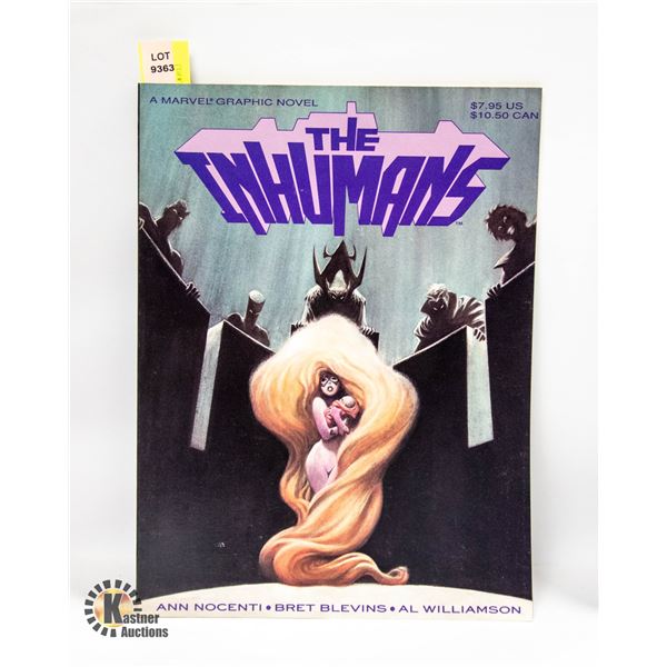 1988 THE INHUMANS GRAPHIC NOVEL COMIC