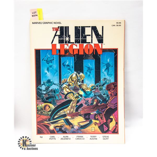 1986 MARVEL ALIEN LEGION GRAPHIC NOVEL COMIC