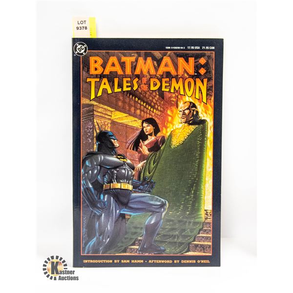 1991 BATMAN TALES OF THE DEMON GRAPHIC NOVEL