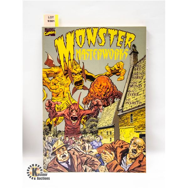 1990 MONSTER MASTERWORKS GRAPHIC NOVEL