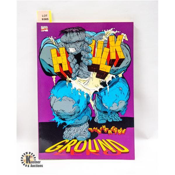1991 HULK GROUND ZERO GRAPHIC NOVEL