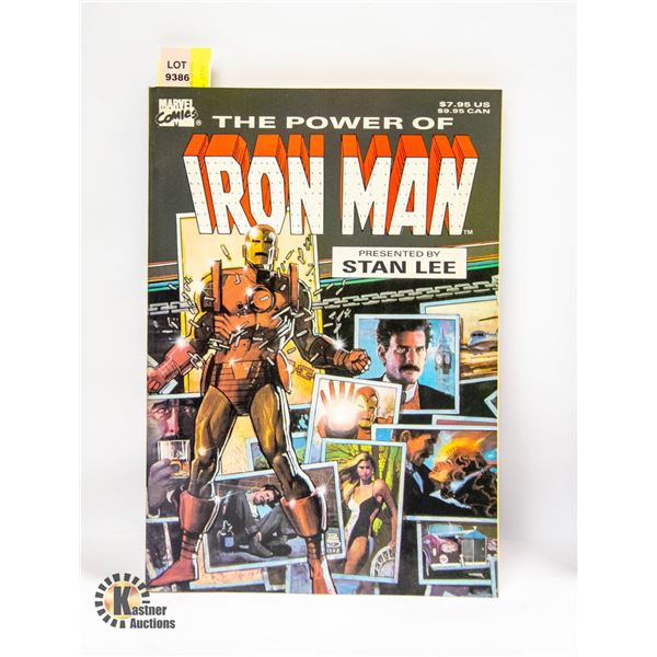 1990 POWER OF IRON MAN GRAPHIC NOVEL