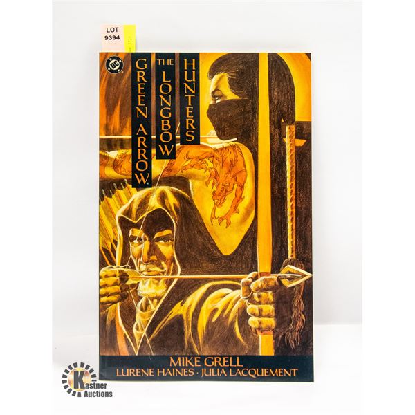 1989 GREEN LANTERN LONGBOW HUNTER GRAPHIC NOVEL