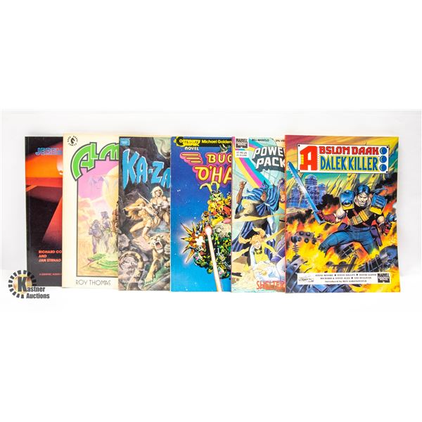 LOT OF ASSORTED VINTAGE GRAPHIC NOVELS