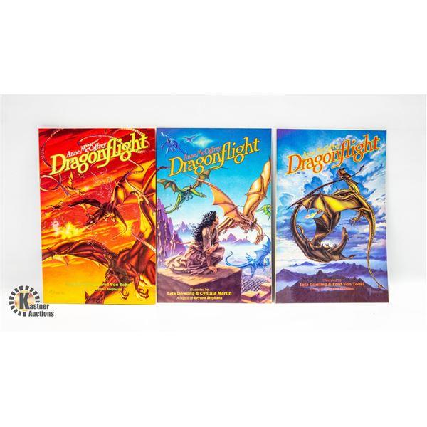 1991 DRAGONFLIGHT GRAPHIC NOVELS SET 1-3