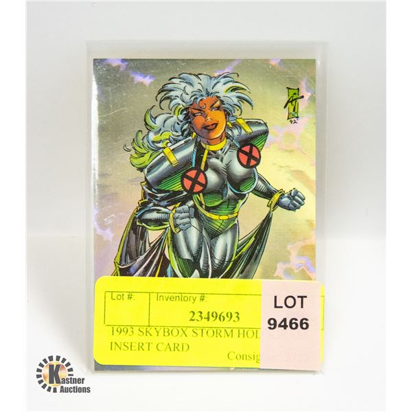 1993 SKYBOX STORM HOLOGRAM INSERT CARD