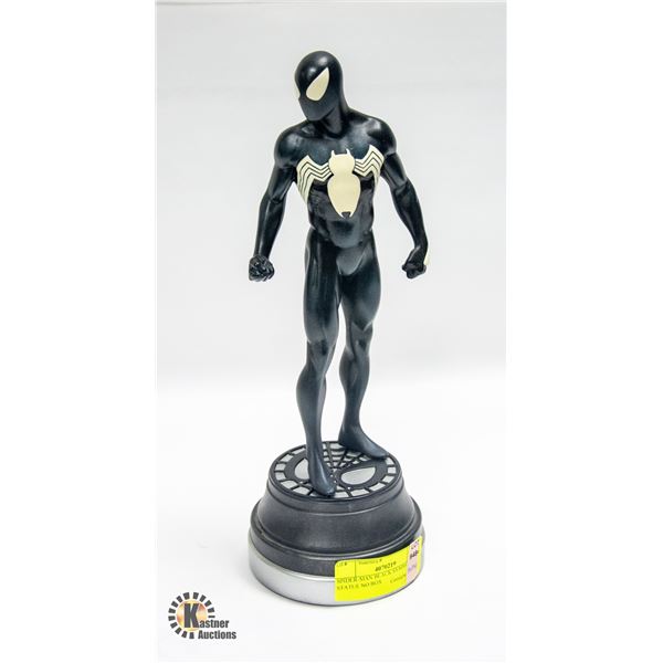 SPIDER-MAN BLACK SYMBIOT SUIT STATUE NO BOX