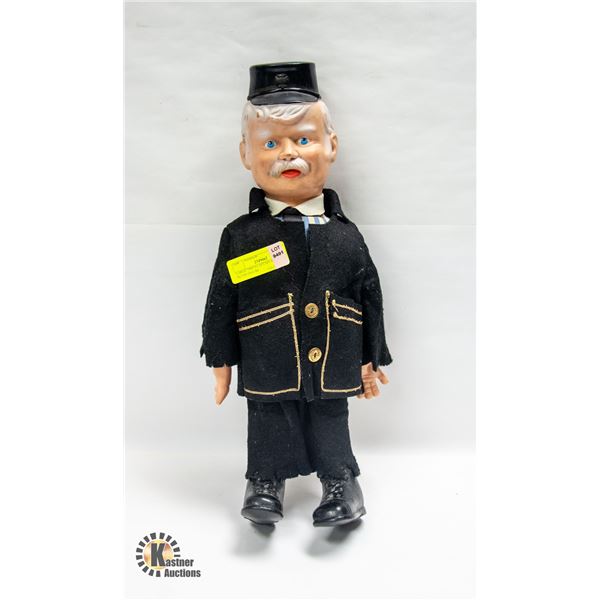 LARGE 1960’S CAPTAIN KANGAROO PLUSH FIGURE