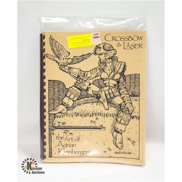 1987 EDMONTON ARTIST CROSSBOW & LASER ART BOOK
