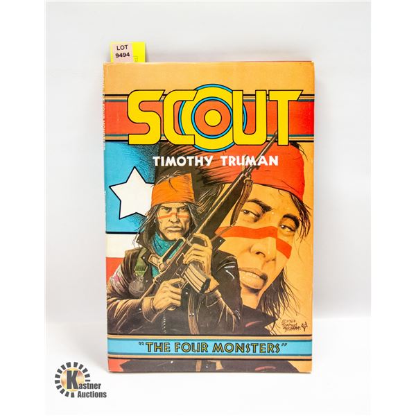 1988 1ST EDIT SIGNED SCOUT HARDCOVER BOOK