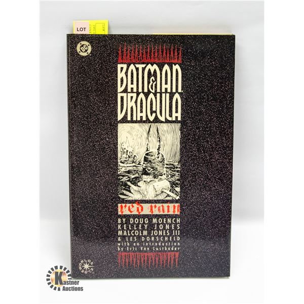 1991 BATMAN & DRACULA HARD COVER BOOK