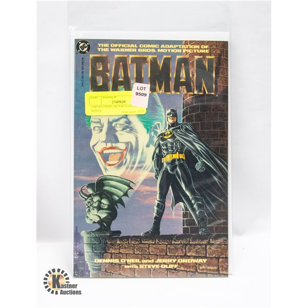 1989 BATMAN MOVIE GRAPHIC NOVEL