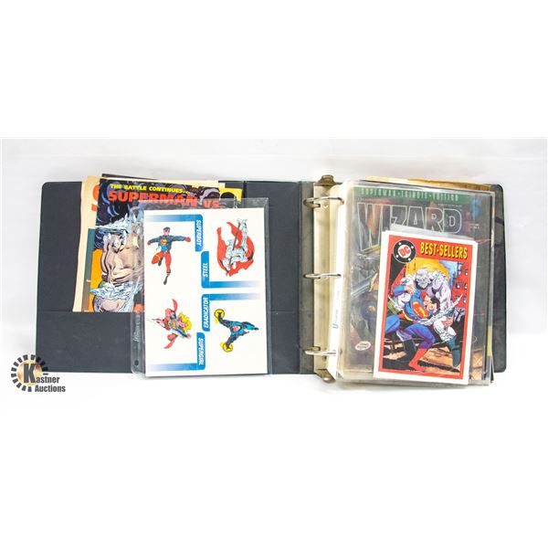 COLLECTION OF DEATH OF SUPERMAN COLLECTIBLES