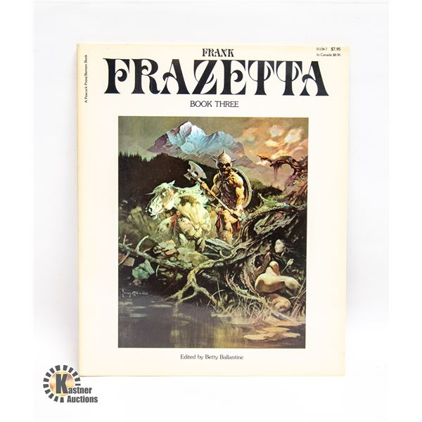 1978 ART OF FRANK FRAZETTA BOOK 3