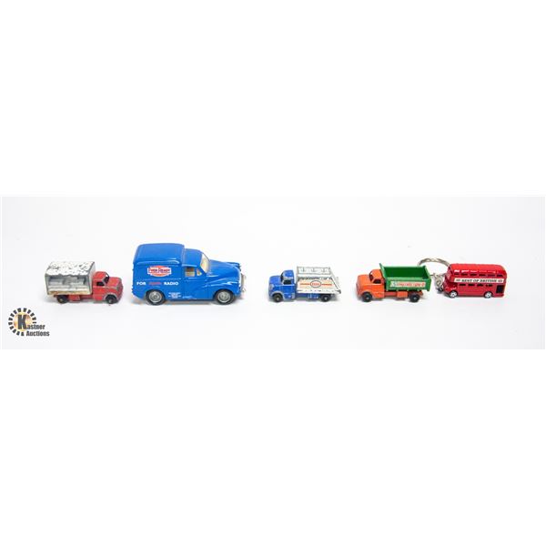 VINTAGE MINI COLLECTOR DIECAST TRUCKS ETC