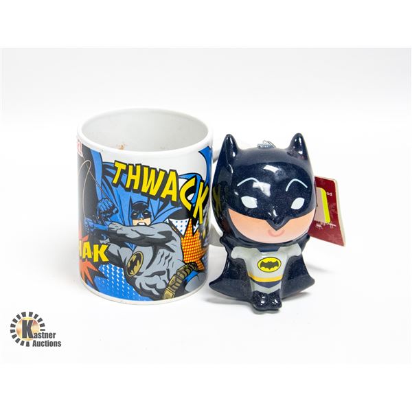 BATMAN MUG AND XMAS ORNAMENT