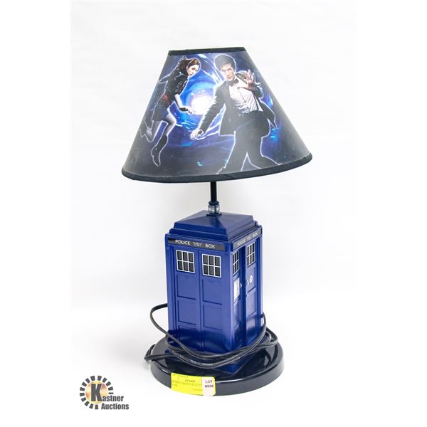 DR WHO TARDIS COLLECTOR TABLE LAMP