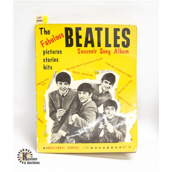 1960S BEATLES SOUVENIR SONG BOOK