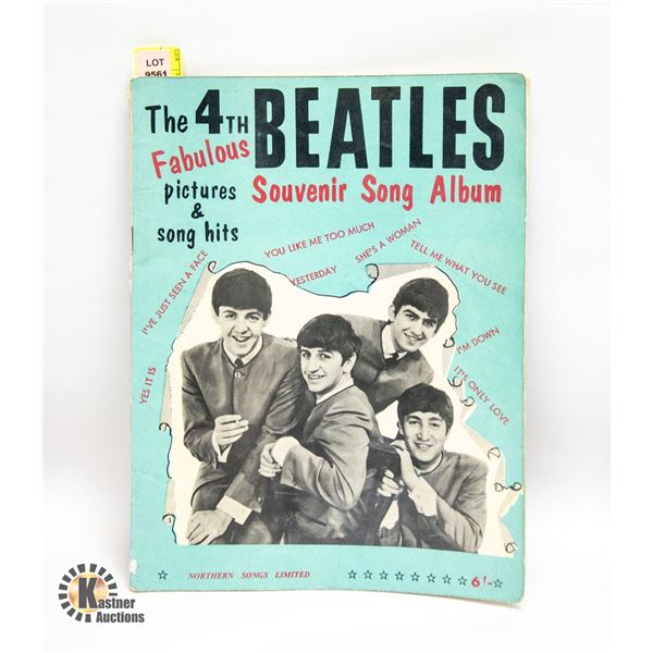 1960S BEATLES SOUVENIR SONG BOOK