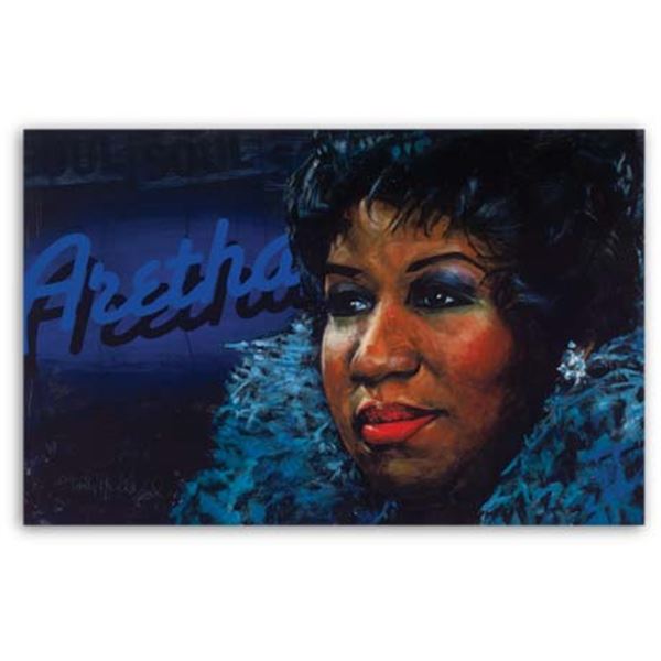 Aretha Franklin by Stephen Holland