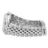 Image 7 : Rolex Midsize 31MM Stainless Steel Silver Index Diamond Bezel Datejust Wristwatc