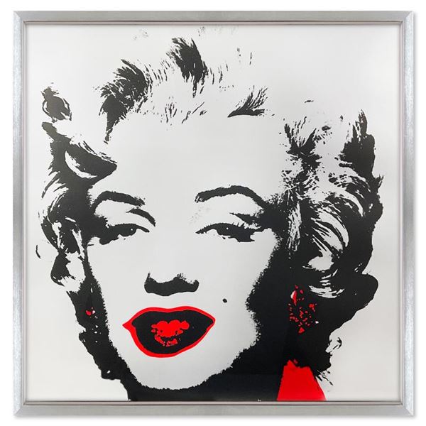Golden Marilyn by Warhol (1928-1987)