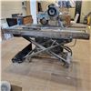 Image 1 : Target wet tile saw, 8-10 in blade capacity, approx. 68 in tray length c./w 2- rolling tables, vario