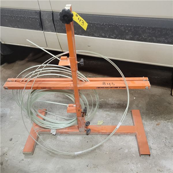 Fibreglass reinforcing rod stand