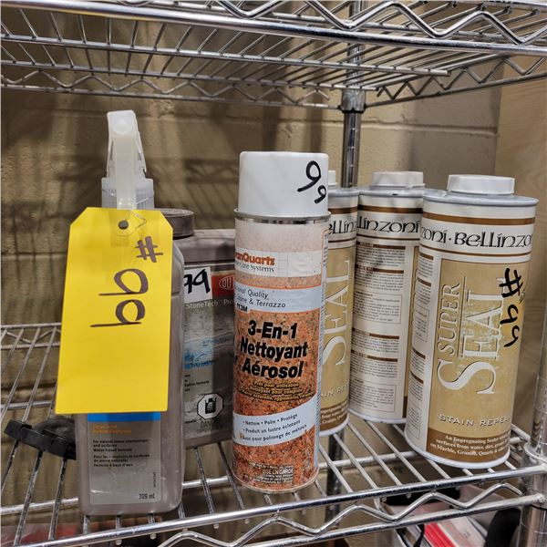 3- Super seal, 1- 3 in 1 cleaner & 2- Dupont Cleaner