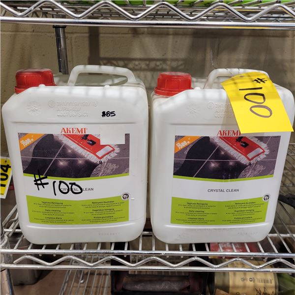 (So much each x 2) 2- Akemi jugs of crystal cleaner