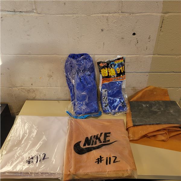 3- Covers & rubber gloves