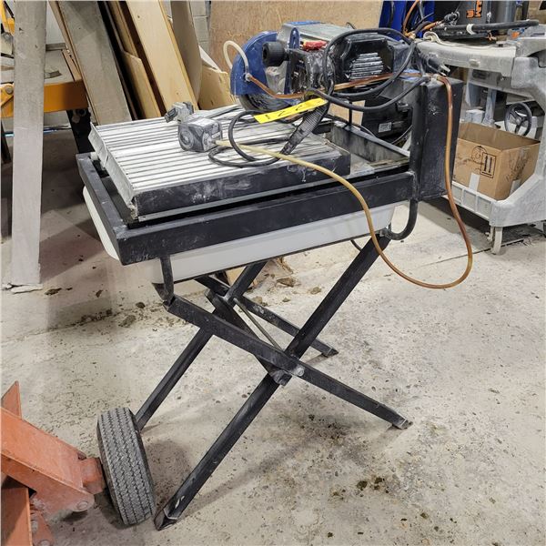 7 in Tile saw, 1.5 Hp, working order