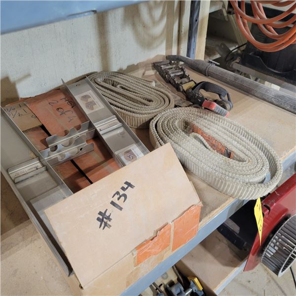 2- Slings, 2- waterfall clamps