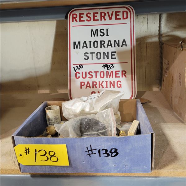 4- Parking signs, air & water fittings