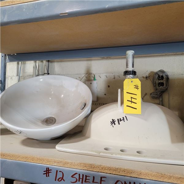 2- Unused sinks & black tool box